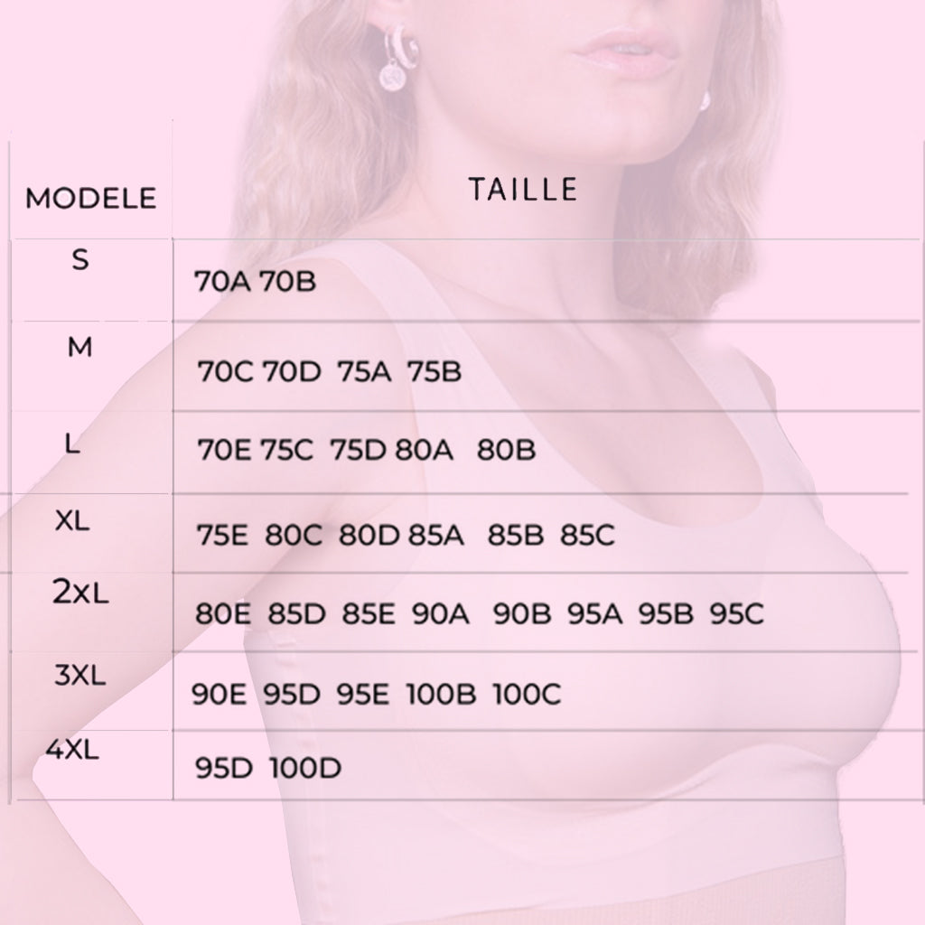 95c Comprendre Taille Soutien Gorge Soutien-gorge Femme Rose 95C